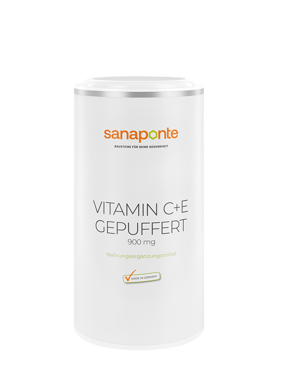 Vitamin C+E gepuffert 900 mg